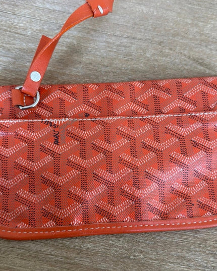 Goyard orange PM tote
