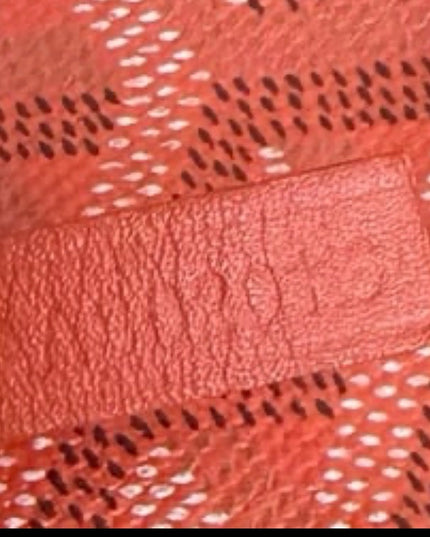Goyard orange PM tote