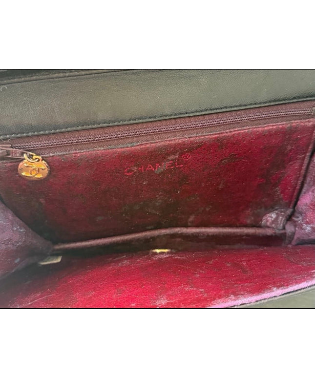 Classic flap turn lock crossbody bag