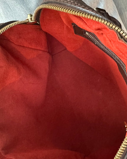 Louis Vuitton Damier Brera Handbag Ebene