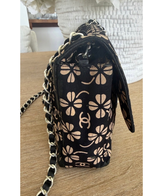 Black canvas flap bah