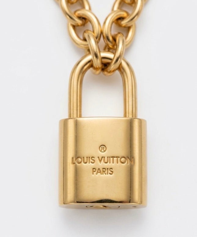 Louis Vuitton Locket Chain Necklace