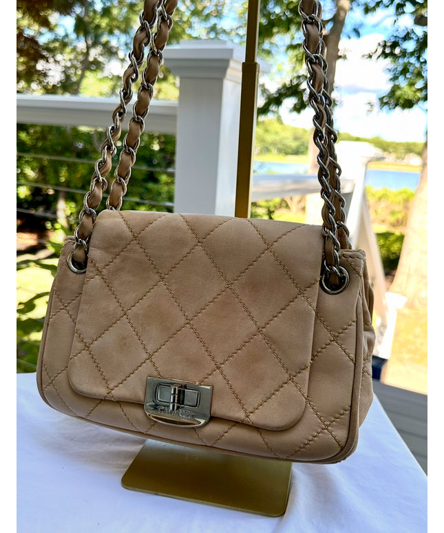 CHANEL Wild Stitch Chain Shoulder Bag