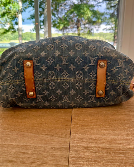 Louis Vuitton monogram denim cabby neocavi bag