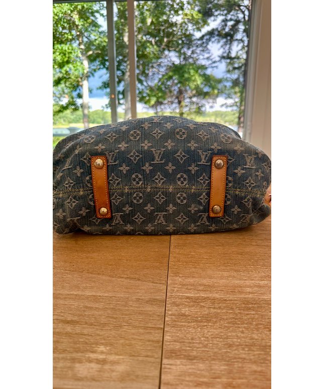 Louis Vuitton monogram denim cabby neocavi bag