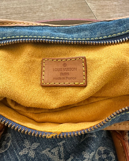 Louis Vuitton monogram denim cabby neocavi bag