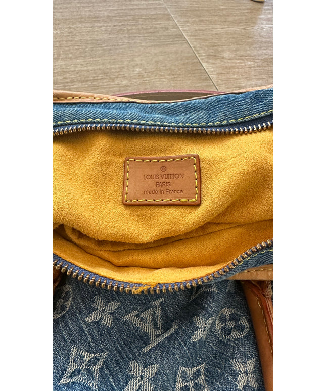 Louis Vuitton monogram denim cabby neocavi bag
