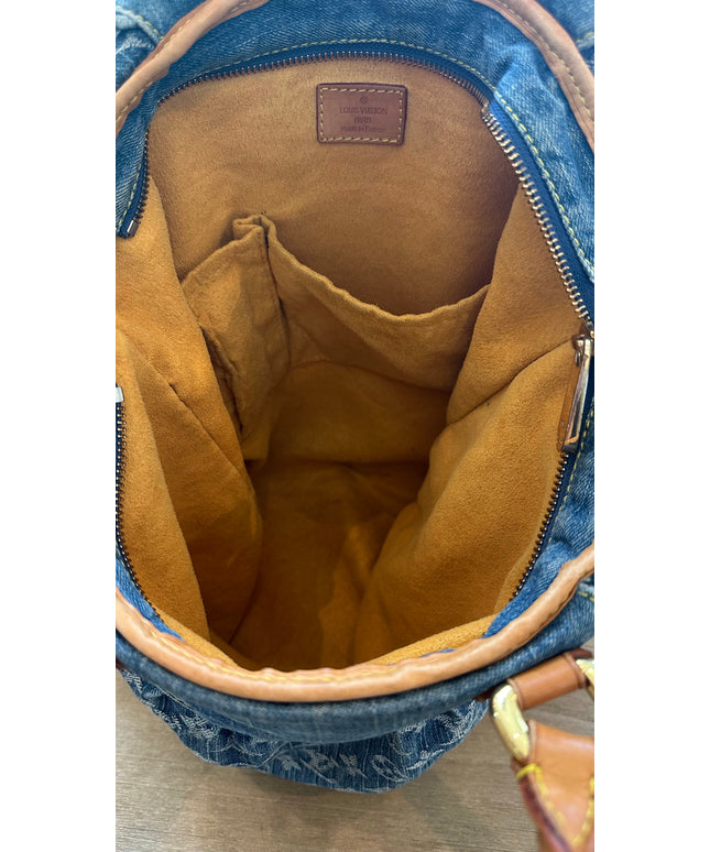 Louis Vuitton monogram denim cabby neocavi bag