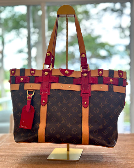 Louis Vuitton Salina Limited Edition Rubis Monogram Canvas GM tote