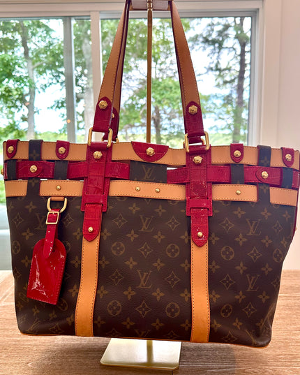 Louis Vuitton Salina Limited Edition Rubis Monogram Canvas GM tote