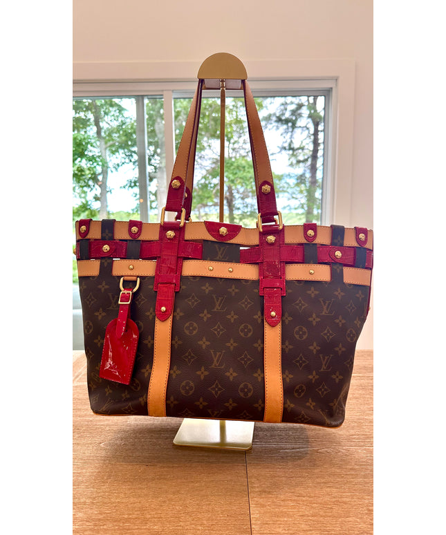 Louis Vuitton Salina Limited Edition Rubis Monogram Canvas GM tote