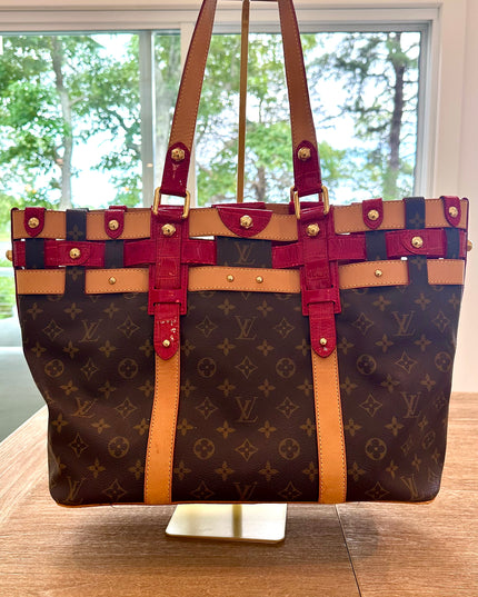 Louis Vuitton Salina Limited Edition Rubis Monogram Canvas GM tote