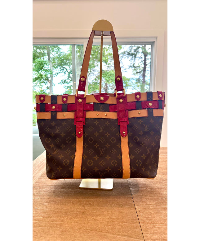 Louis Vuitton Salina Limited Edition Rubis Monogram Canvas GM tote