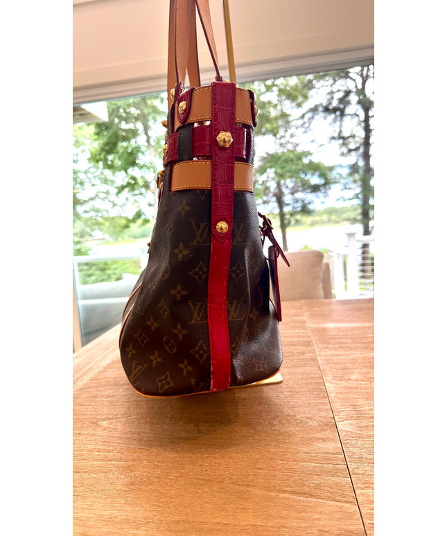 Louis Vuitton Salina Limited Edition Rubis Monogram Canvas GM tote