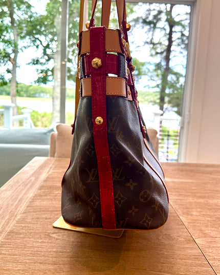 Louis Vuitton Salina Limited Edition Rubis Monogram Canvas GM tote