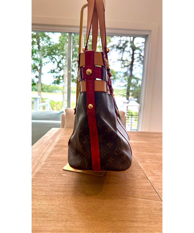 Louis Vuitton Salina Limited Edition Rubis Monogram Canvas GM tote