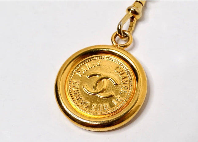 Chanel Two-Chain Medallion Belt