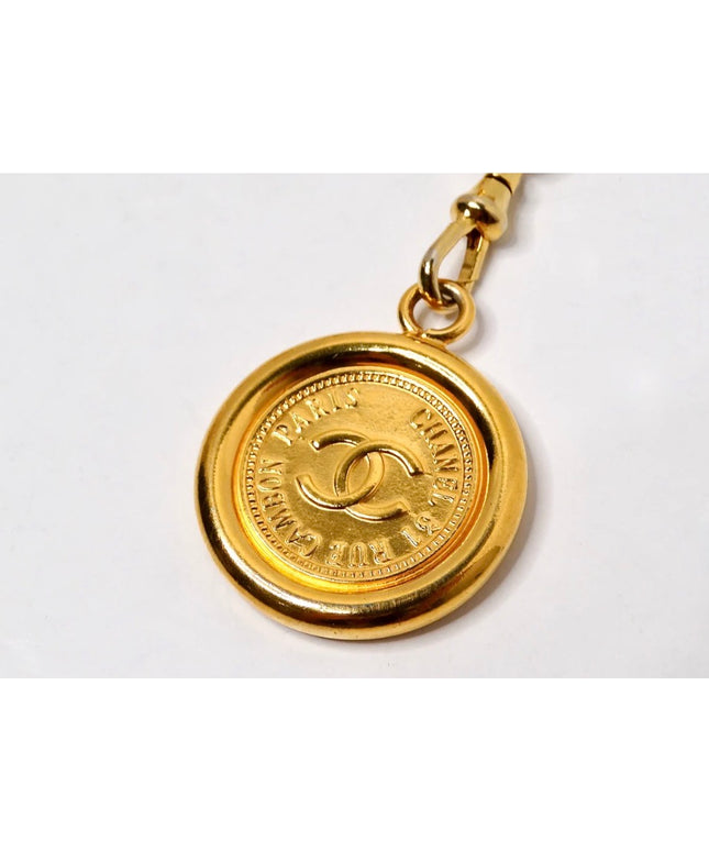 2 chain medallion belt