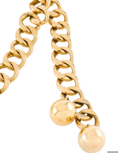 2 ball chain belt