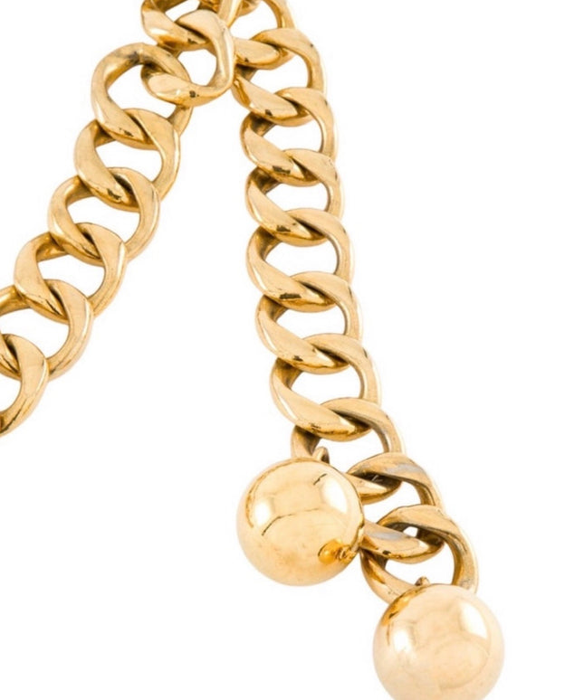 Chanel Two-Ball Charm Chain Belt