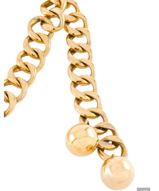 2 ball chain belt