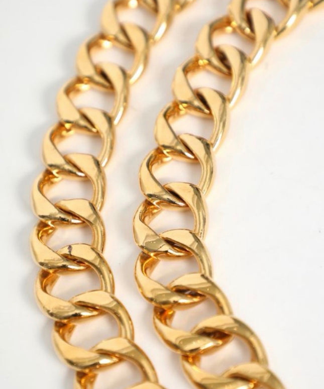 Chanel Two-Ball Charm Chain Belt