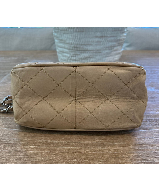 CHANEL Wild Stitch Chain Shoulder Bag