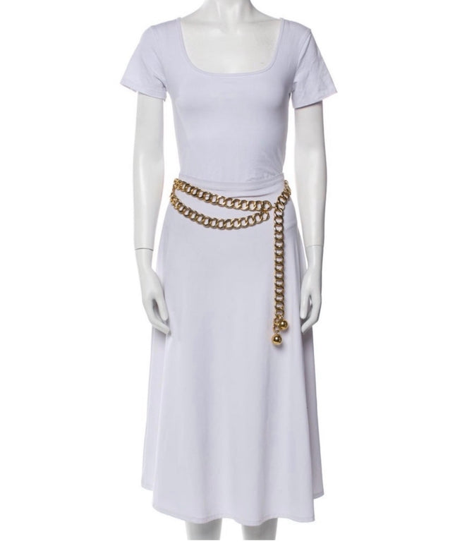 2 ball chain belt