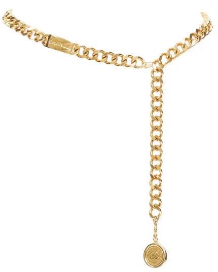 Name plate chain belt