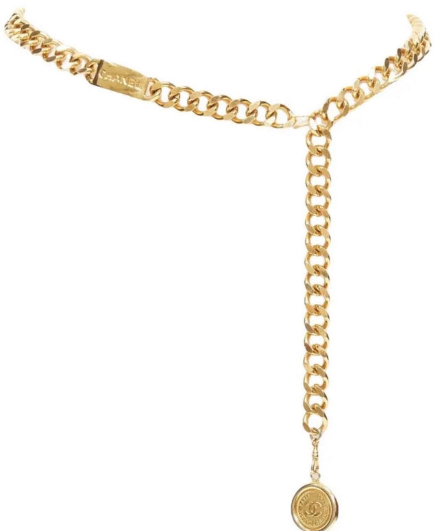 Chanel Nameplate Chain Belt