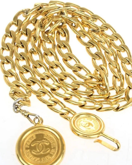 2 Medallion chain belt
