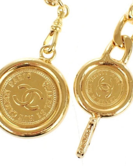 2 Medallion chain belt