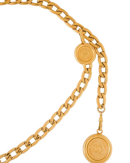 6 Medallion chain belt