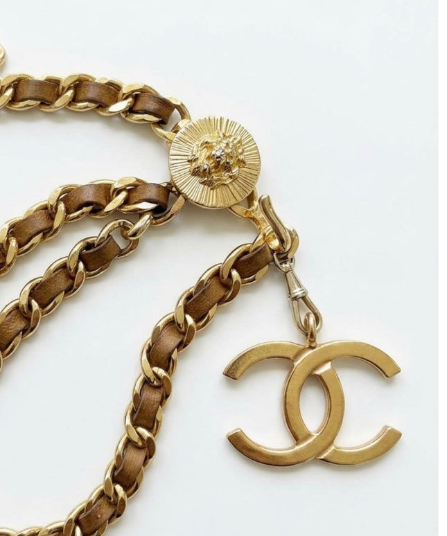 Chanel Lion Head Chain Belt