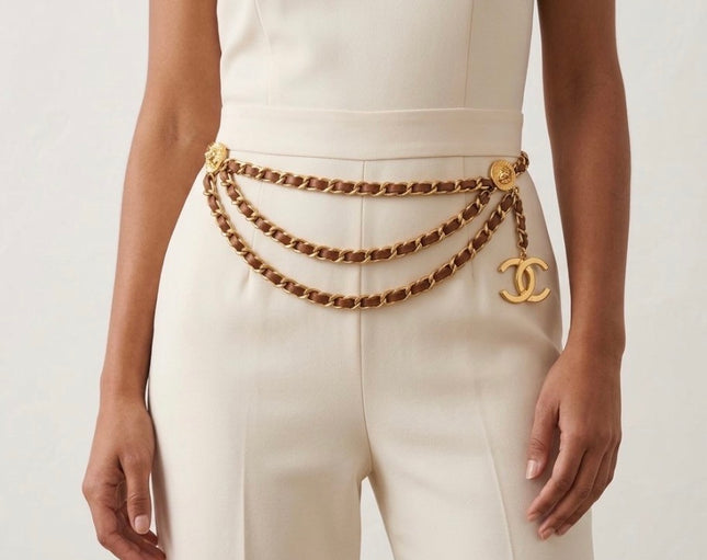 Chanel Lion Head Chain Belt