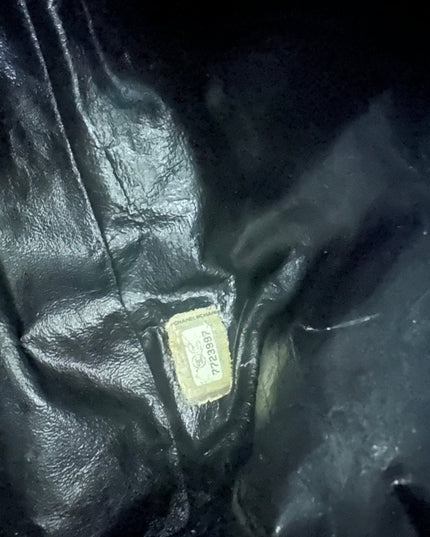 Sold! Chanel black caviar flap bag