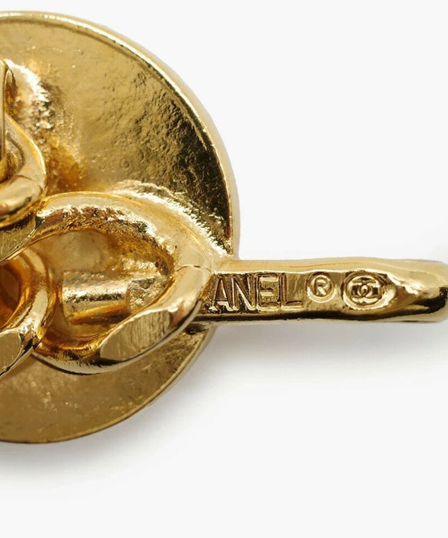 Chanel Three-Chain Emblem Belt
