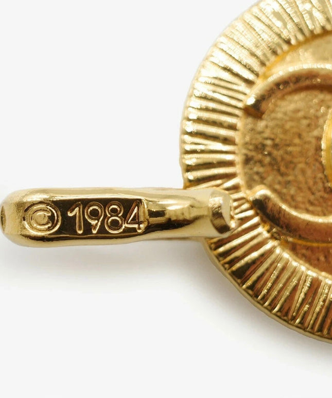 Chanel Three-Chain Emblem Belt