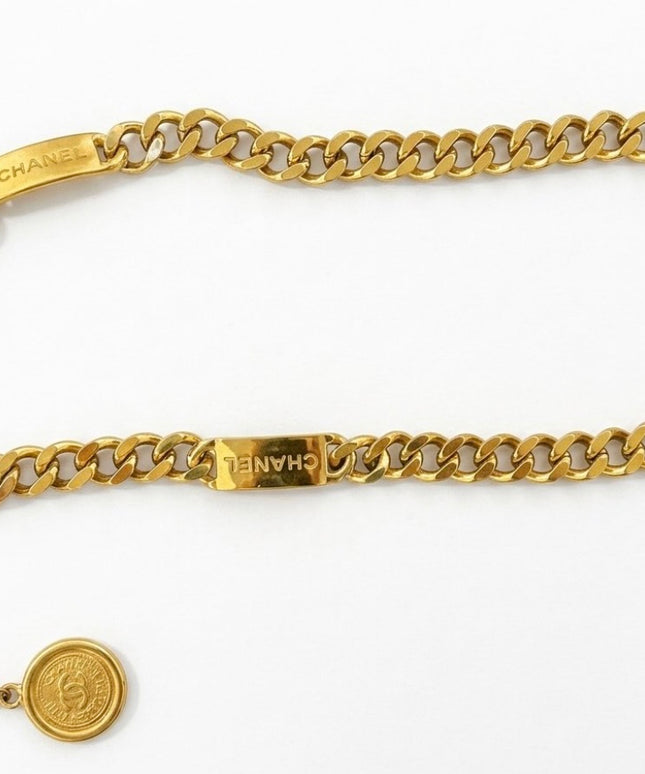 Chanel Nameplate Chain Belt