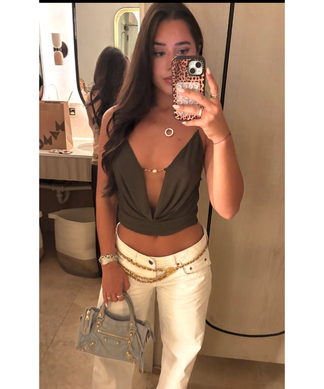 2 Medallion chain belt