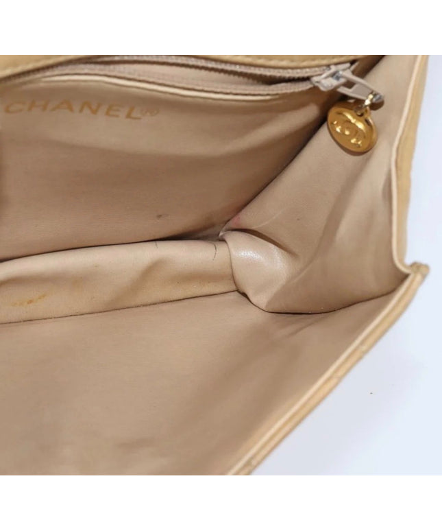 Chanel Matelasse chain crossbody Tan flap  bag chain crossbody bag
