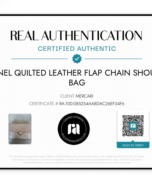 Chanel Quilted Flap Bag – Tan Leather with Turn Lock and Chain