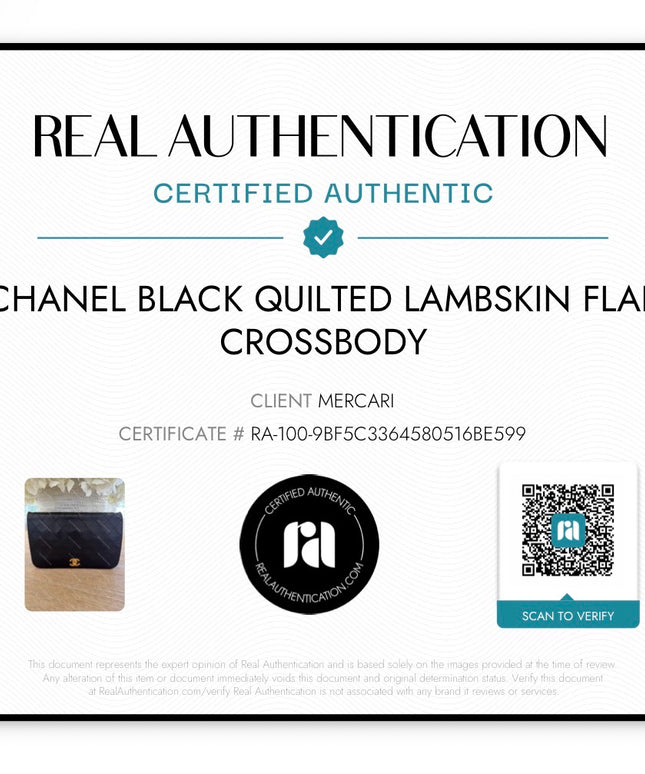 Chanel Classic Flap Turn-Lock Crossbody Bag – Black Quilted Lambskin