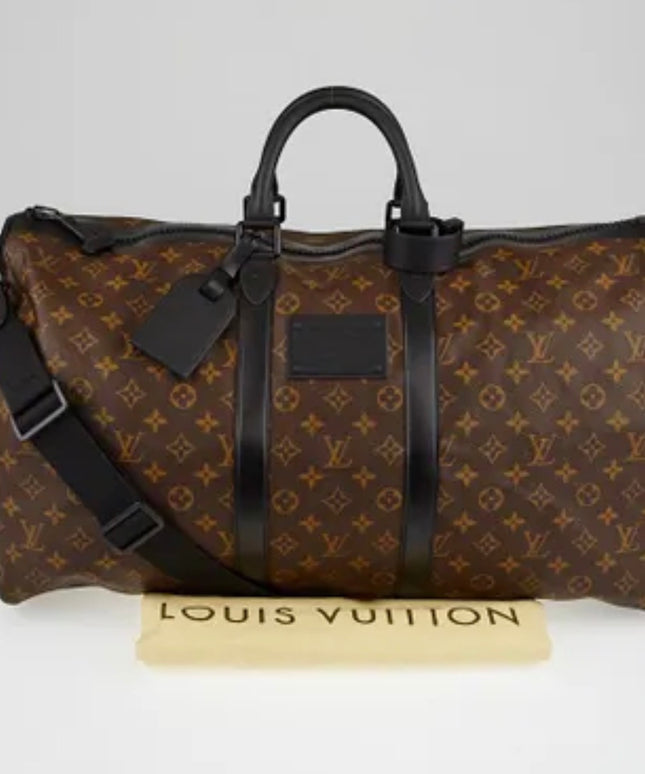 Louis Vuitton Keepall 55 Bandoulière – Monogram Duffle Bag