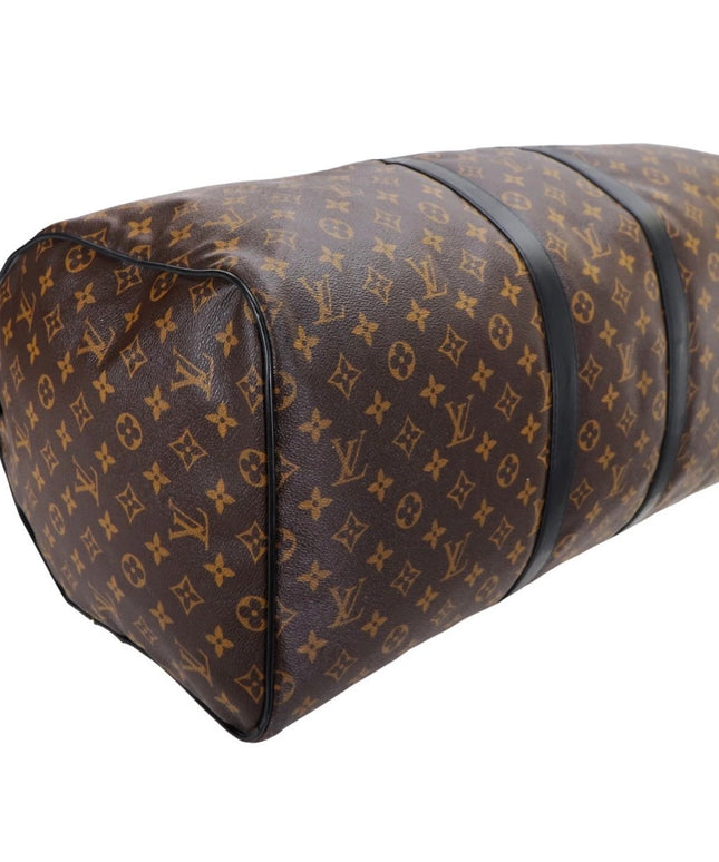 Louis Vuitton Keepall 55 Bandoulière – Monogram Duffle Bag