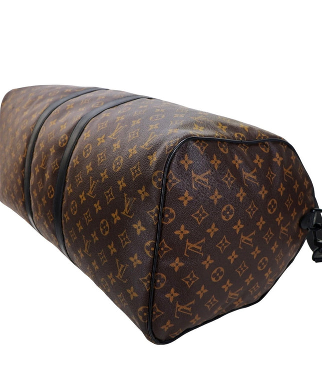Louis Vuitton Keepall 55 Bandoulière – Monogram Duffle Bag
