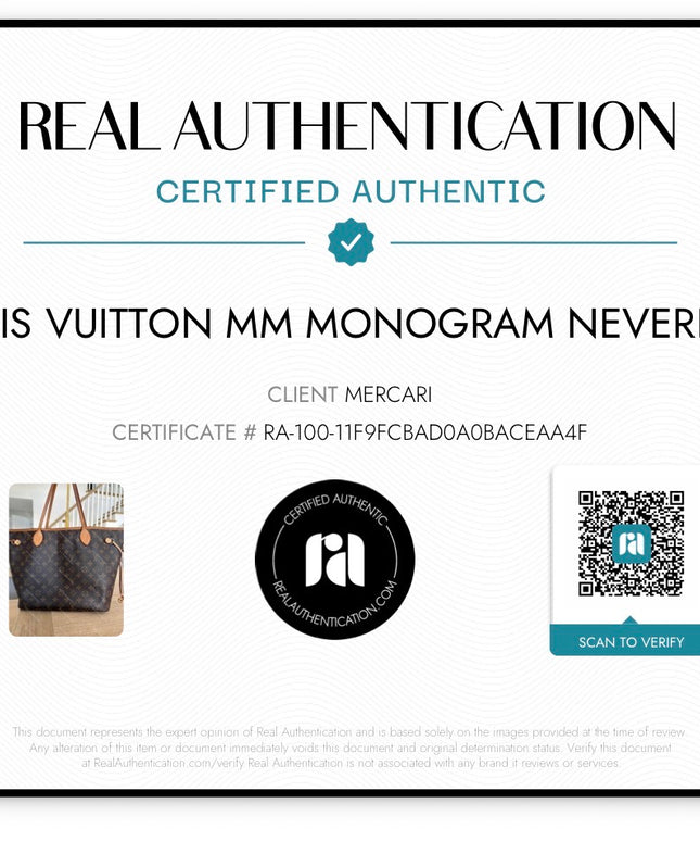 Louis Vuitton Neverfull MM Monogram Tote
