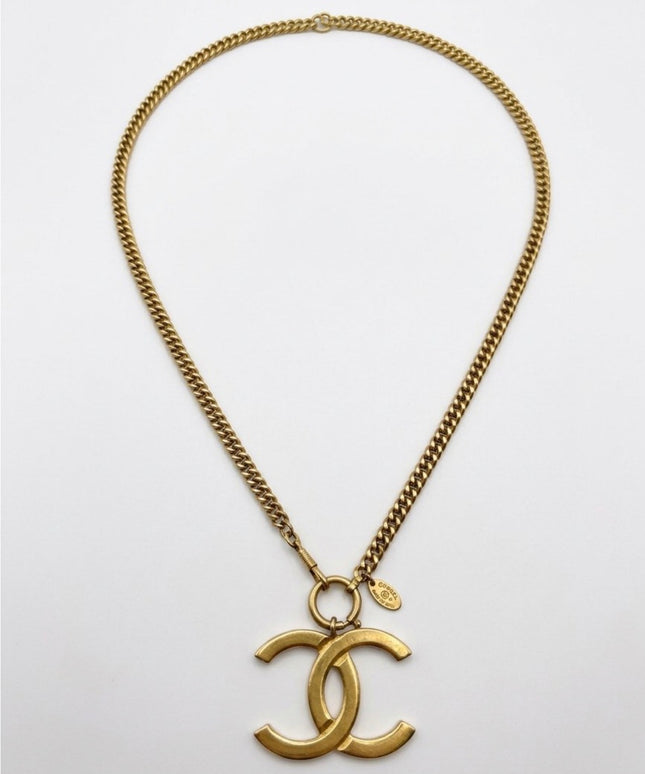 Chanel chain Interlocking CC necklace