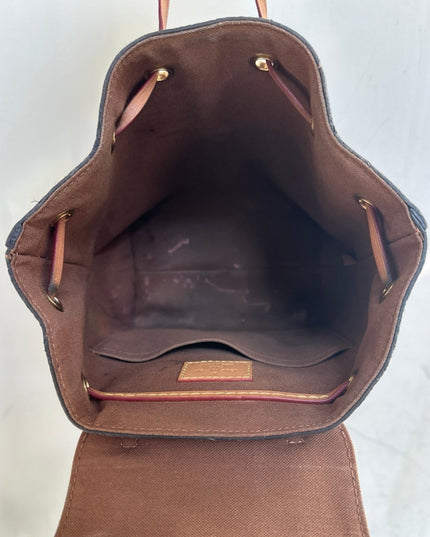 Sold!! authentic Louis Vuitton monogram montsouris BB backpack