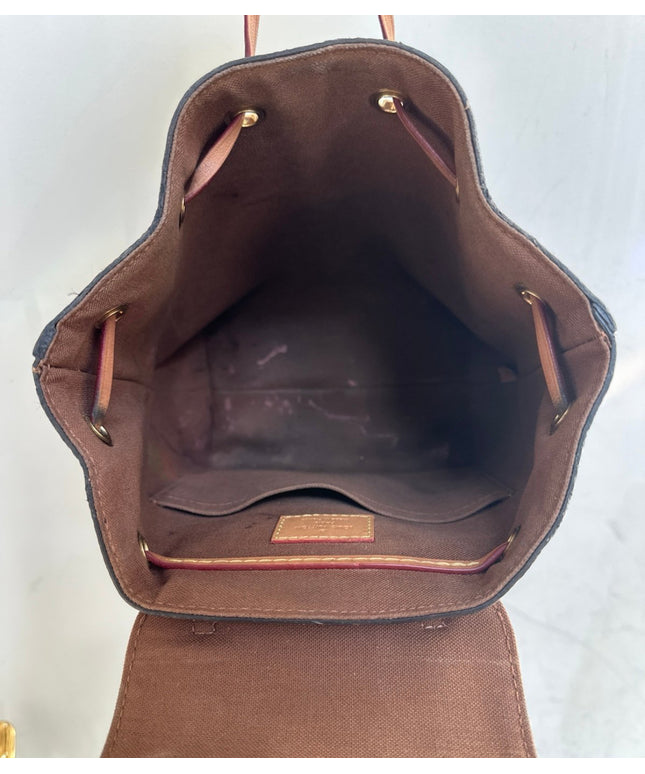 Sold!! authentic Louis Vuitton monogram montsouris BB backpack